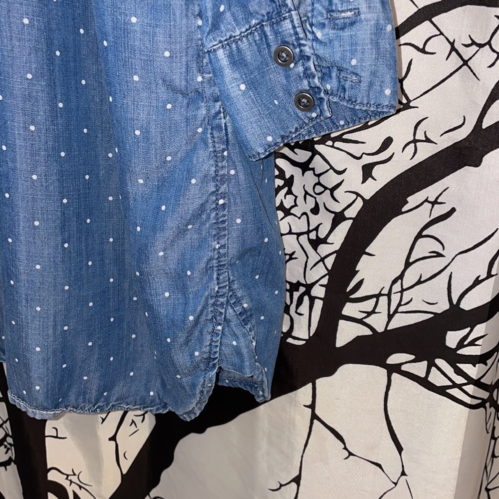 Philosophy Chambray Shirt ShirtDress - Picture 8 of 8